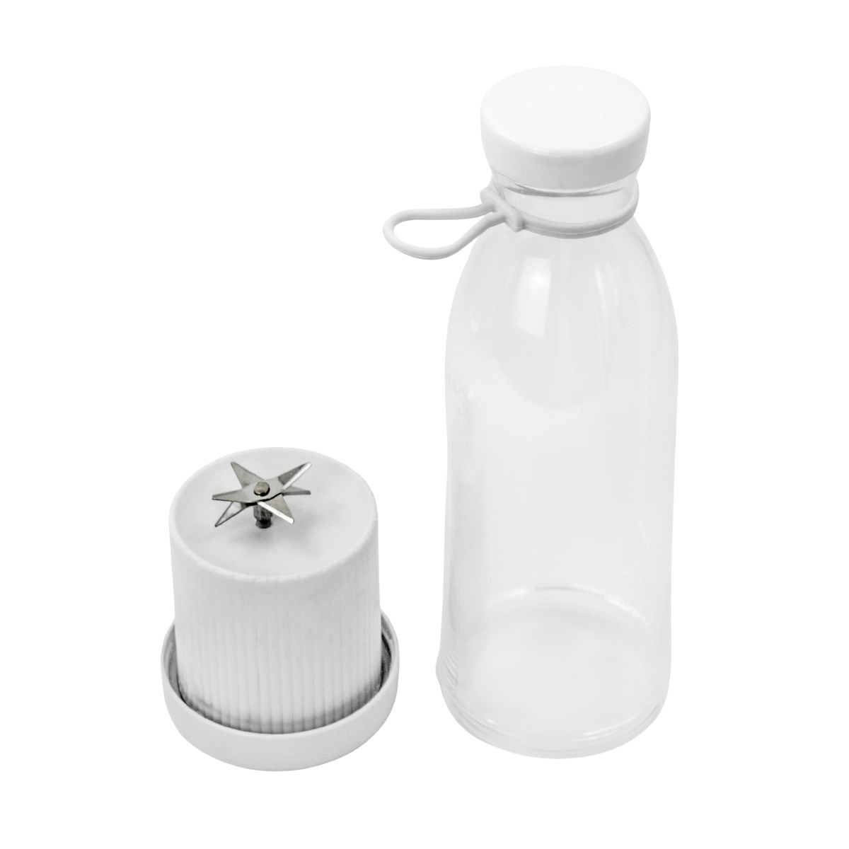 Mini Liquidificador Portatil Garrafa Shake Cor:Branco - Imagem 3