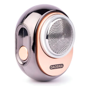 Mini Shaver Barbeador Portátil Recarregável Cor:Preto