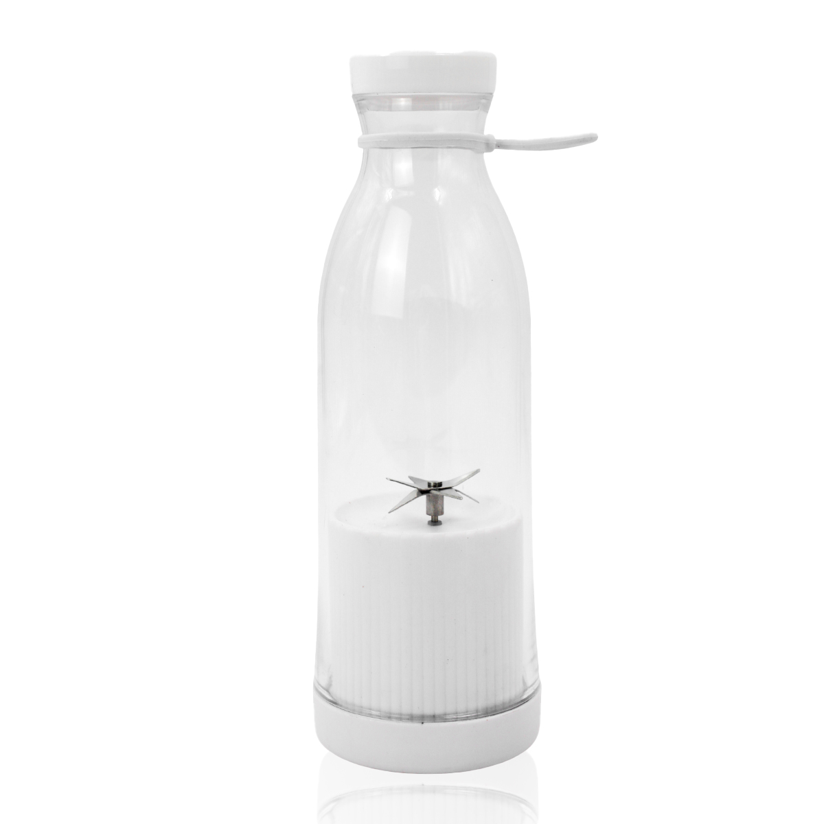 Mini Liquidificador Portatil Garrafa Shake Cor:Branco - Imagem 4