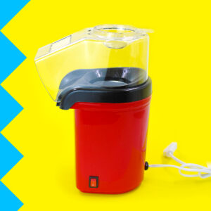 Pipoqueira Eletrica Ar Quente Vermelha 1200W 110v  Pipoca