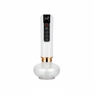 Massageador Elétrico Ventosas Vácuo Terapêutico Saúde Branco