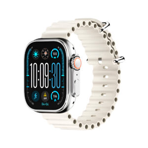 Relógio Smartwatch Ultra 4 Plus À Prova D'água Cor:Branco