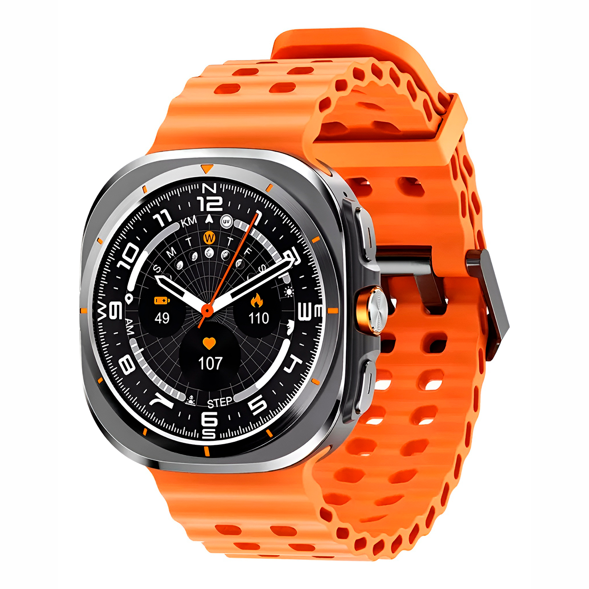 Smartwatch Relógio Inteligente Monitoramento Cor:Branco - Imagem 6
