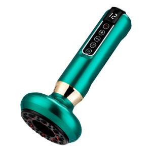 Massageador Elétrico Ventosas Vácuo Terapêutico Saúde Verde