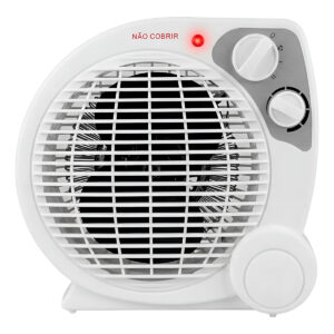Aquecedor Elétrico Ventilador Portátil Ventilação 220V