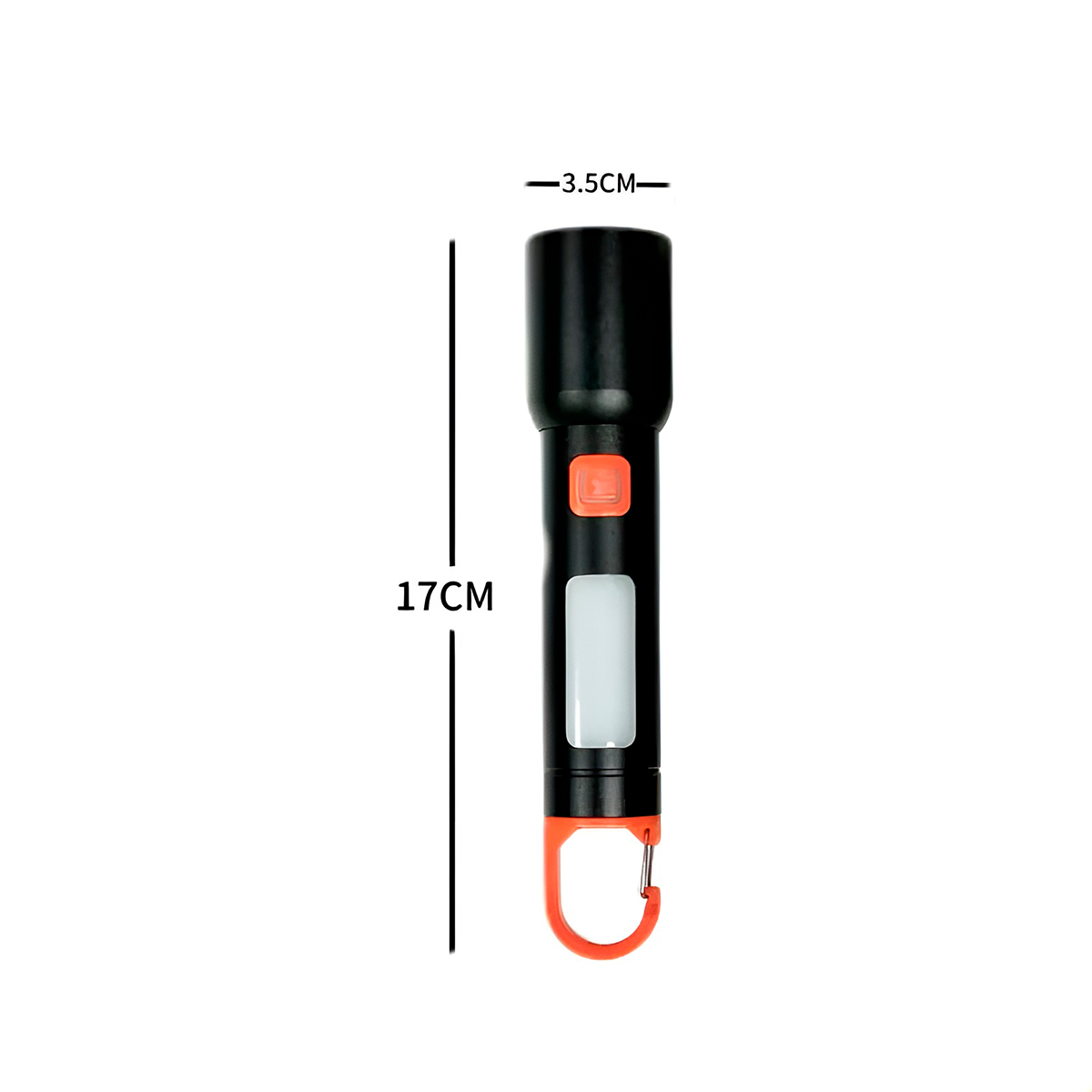 Lanterna Acampamento LED Recarregável Zoom Iluminação - Imagem 3