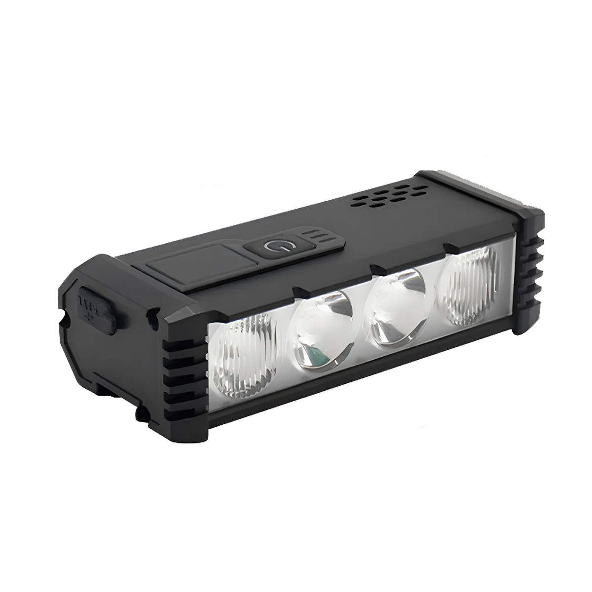 Farol LED Bicicleta Recarregável Iluminação Segurança - Imagem 6