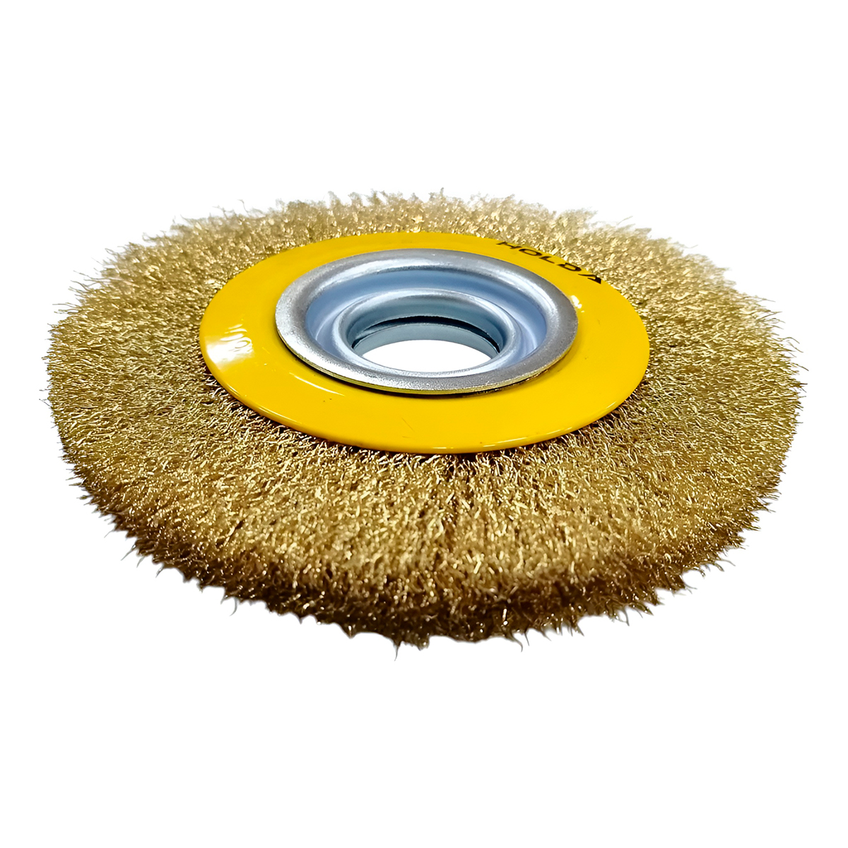 Escova de Aço Circular Ondulada Polimentos Reparos - Imagem 2