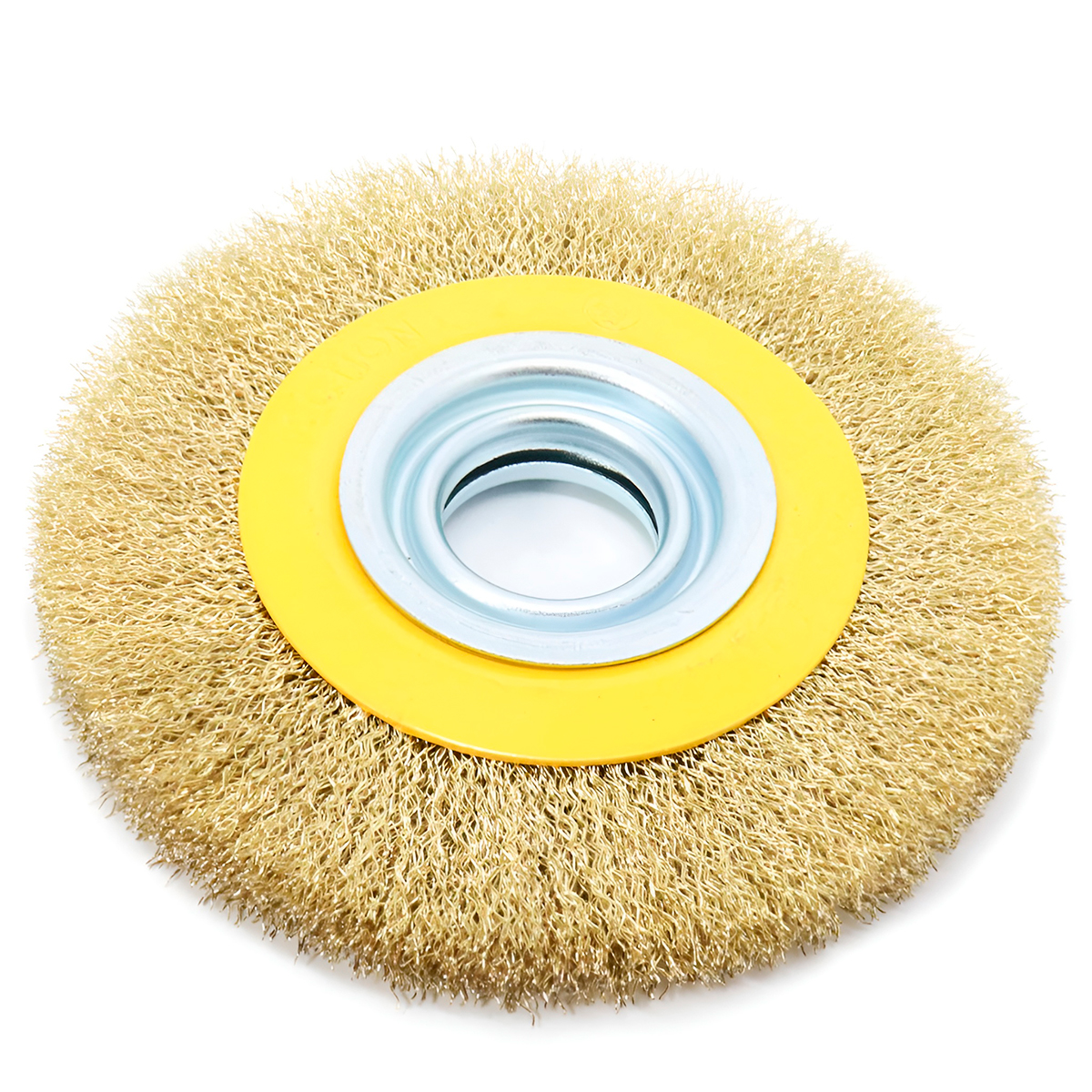 Escova de Aço Circular Ondulada Polimentos Reparos - Imagem 5