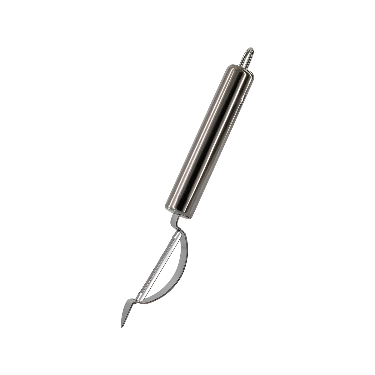 Kit 2 Utensílios Aço Inox Descascador Legumes Frutas - Imagem 5
