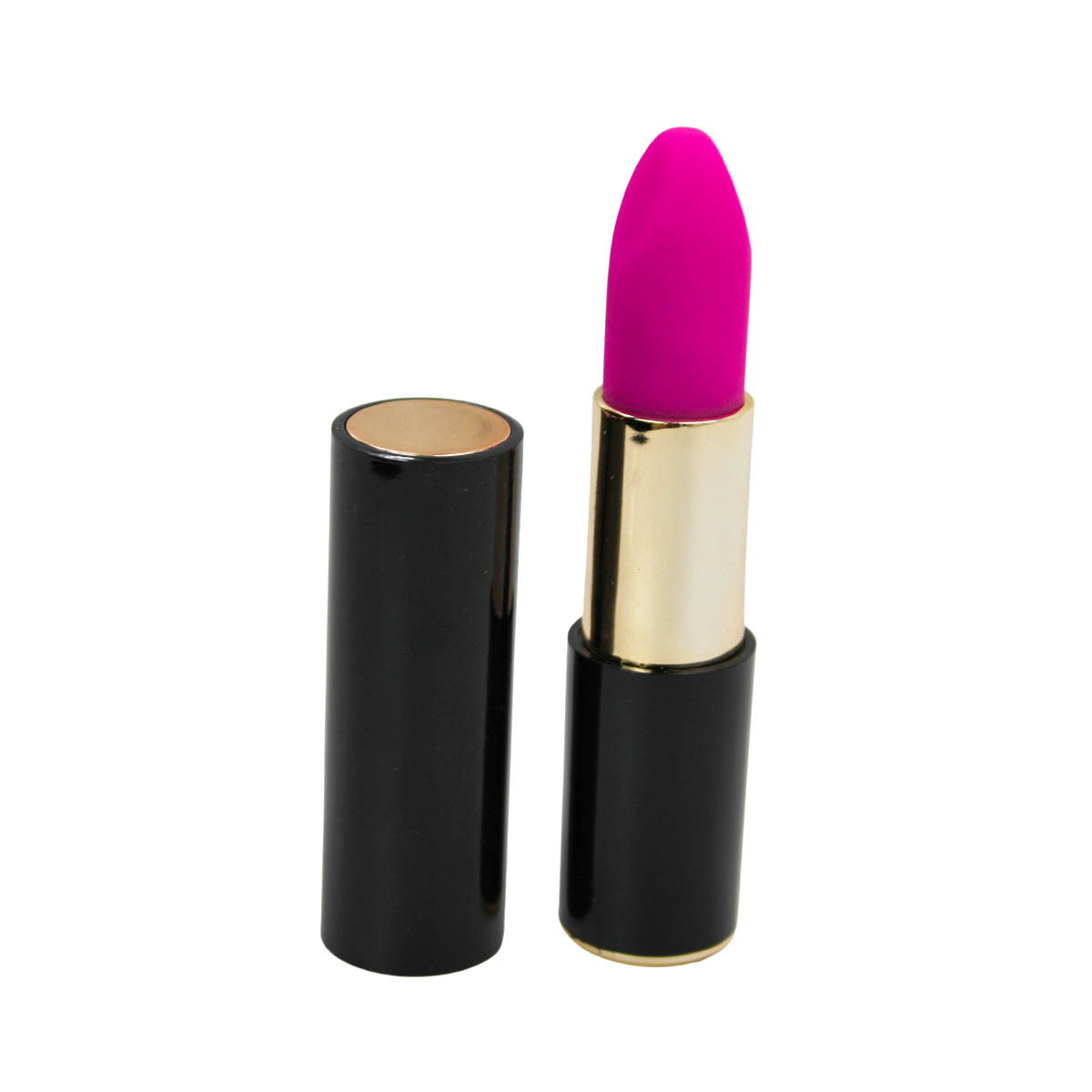 Mini Vibrador Batom Massageador USB Recarregavel Silencioso Cor:Rosa - Imagem 6