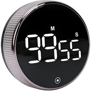 Temporizador Cronômetro Digital Rotativo Magnético