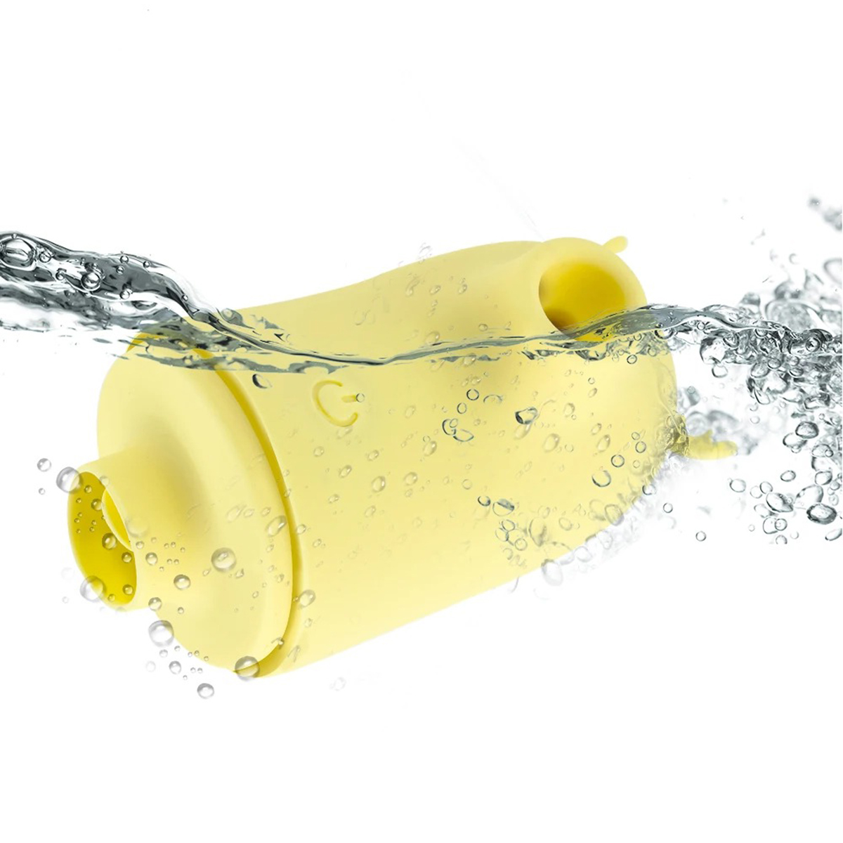 Vibrador Pulsação Língua 2 em 1 Alce USB Cor:Amarelo - Imagem 2