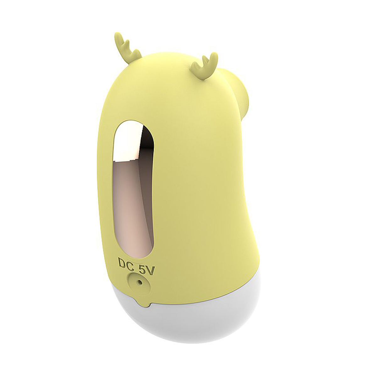 Vibrador Pulsação Língua 2 em 1 Alce USB Cor:Amarelo - Imagem 4