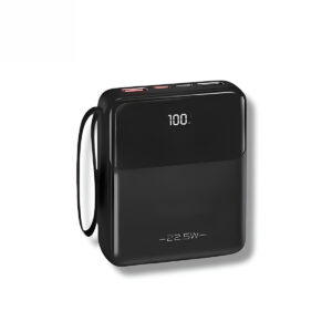 Mini Power Bank Carregador Portátil 10000m Turbo Cor:Preto