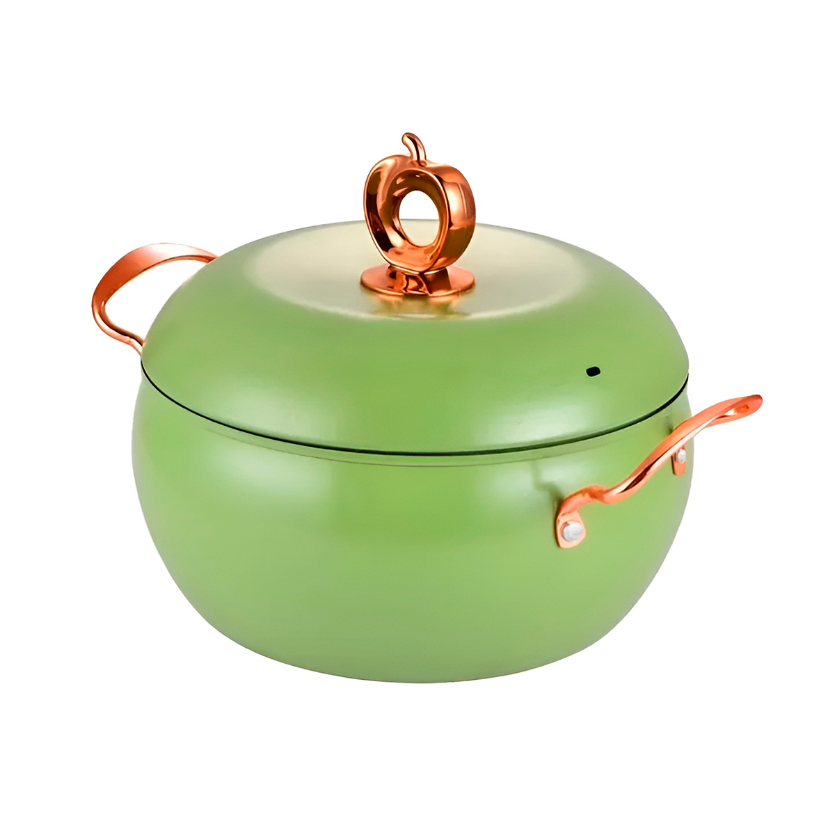 Panela Antiaderente Cozinha Formato Maçã Cor:Vermelho - Imagem 7
