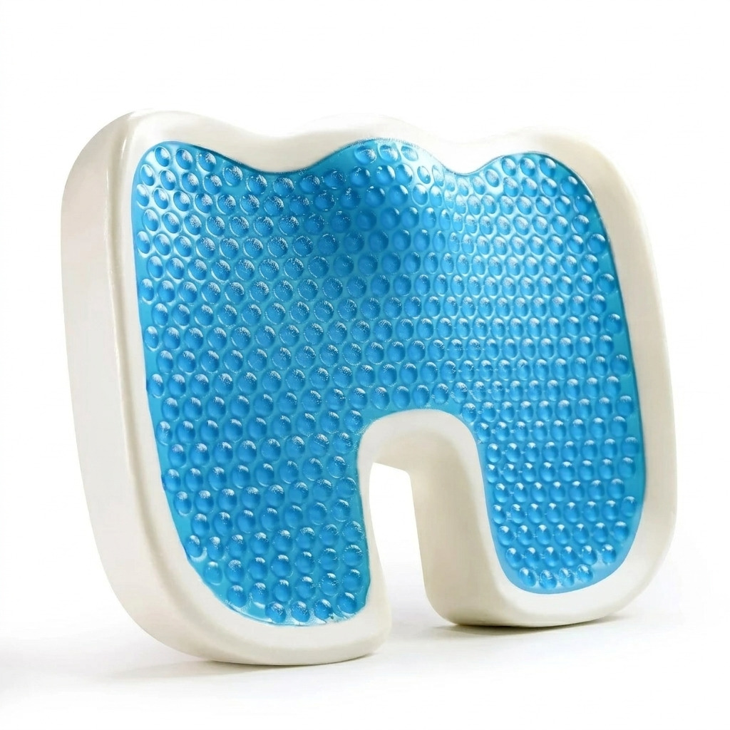 Almofada Gel Anatômica Protetora Cóccix Saúde Assento - Imagem 2