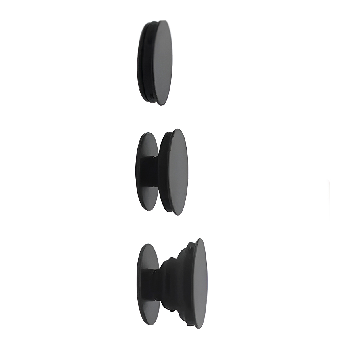 Suporte Pop Socket Dedo Anti Queda Preto - Imagem 3