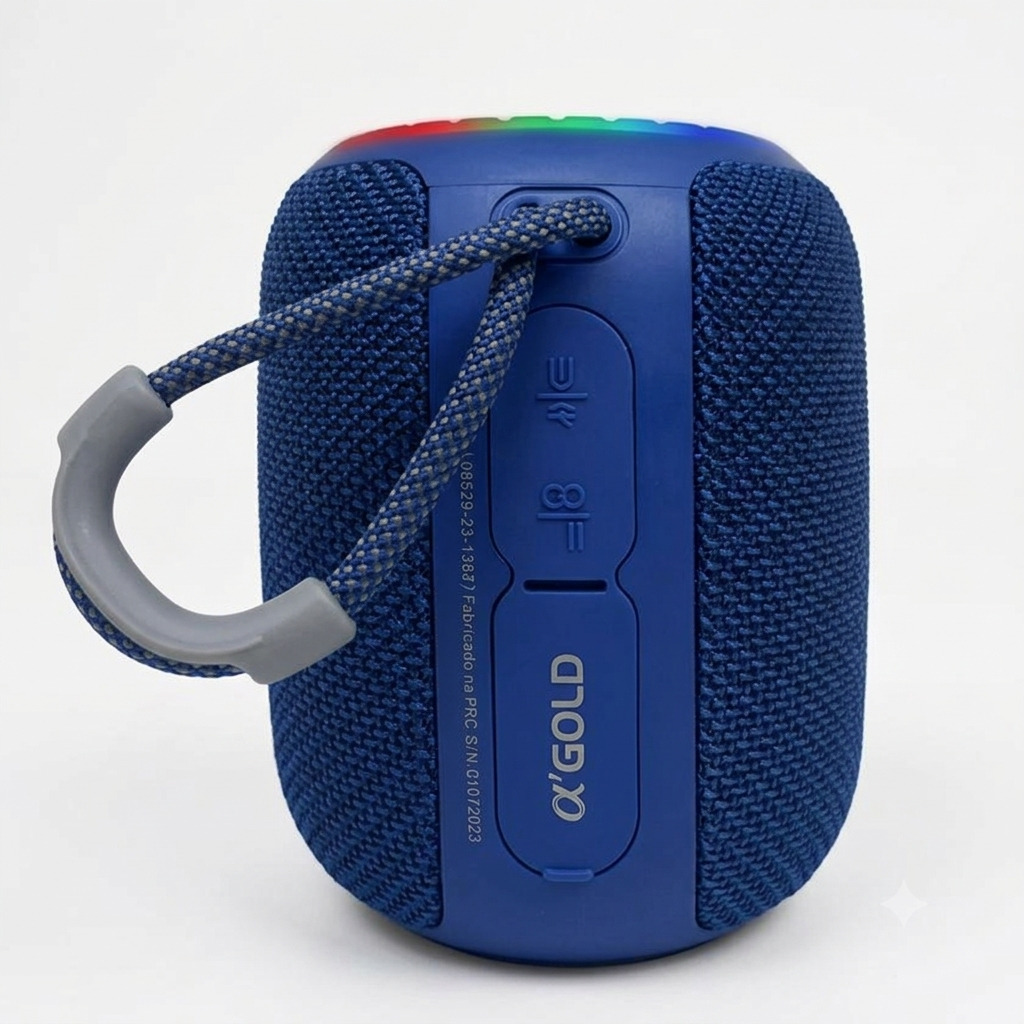 Caixa de Som Mini Bluetooth Portátil Iluminação LED - Imagem 5