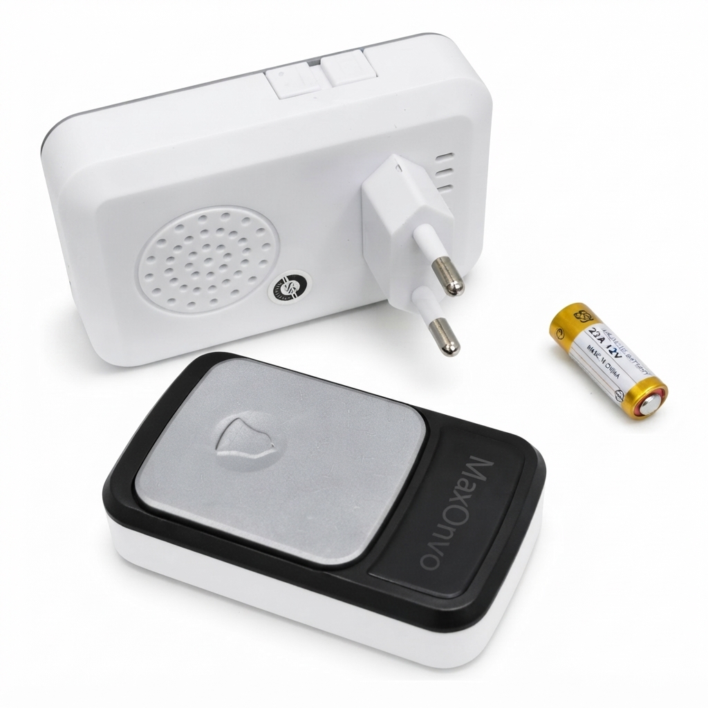 Campainha Residencial Sem Fio Wireless Tomada Bivolt - Imagem 2