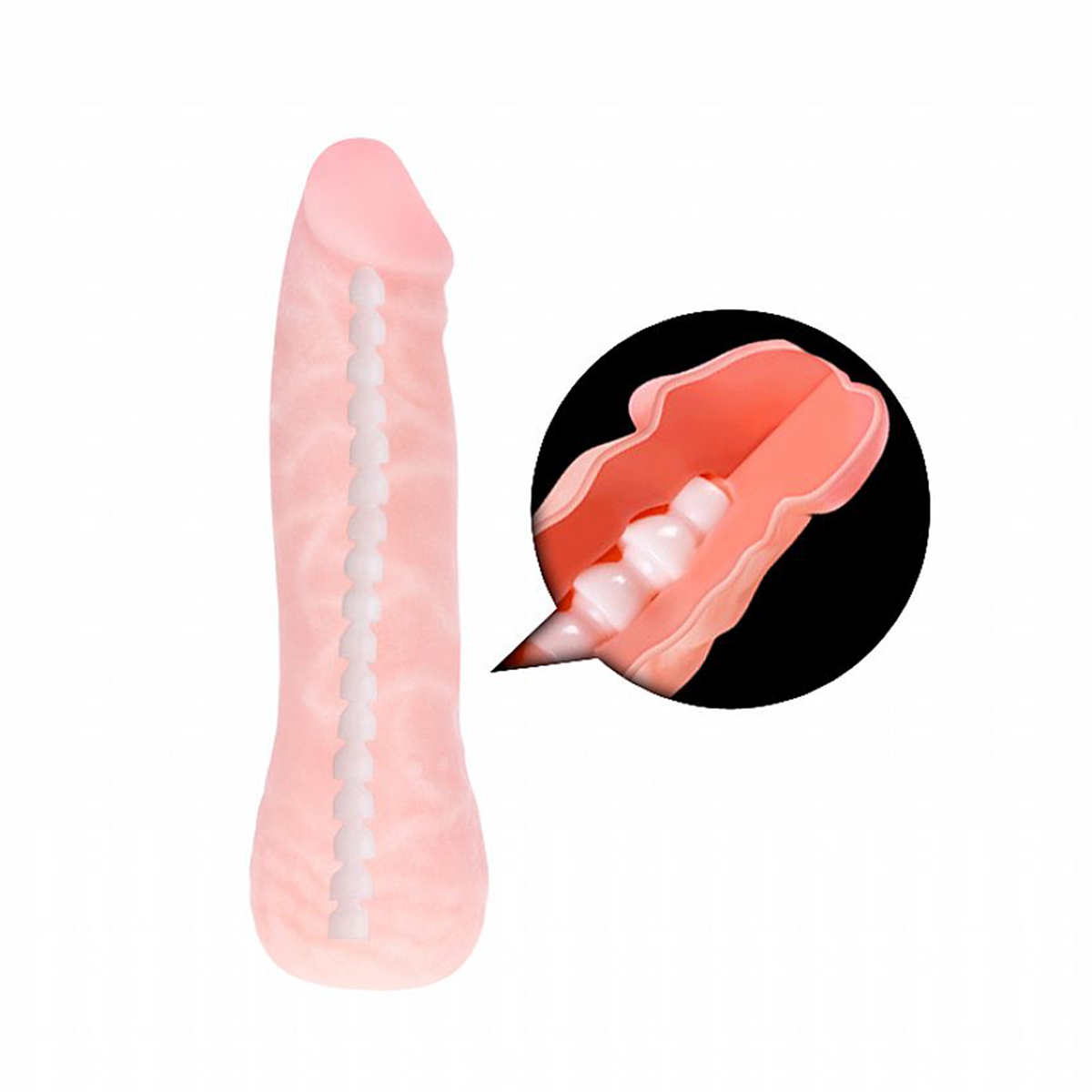Pênis Dildo Realístico Com Vértebra Consolo Flexível - Imagem 2