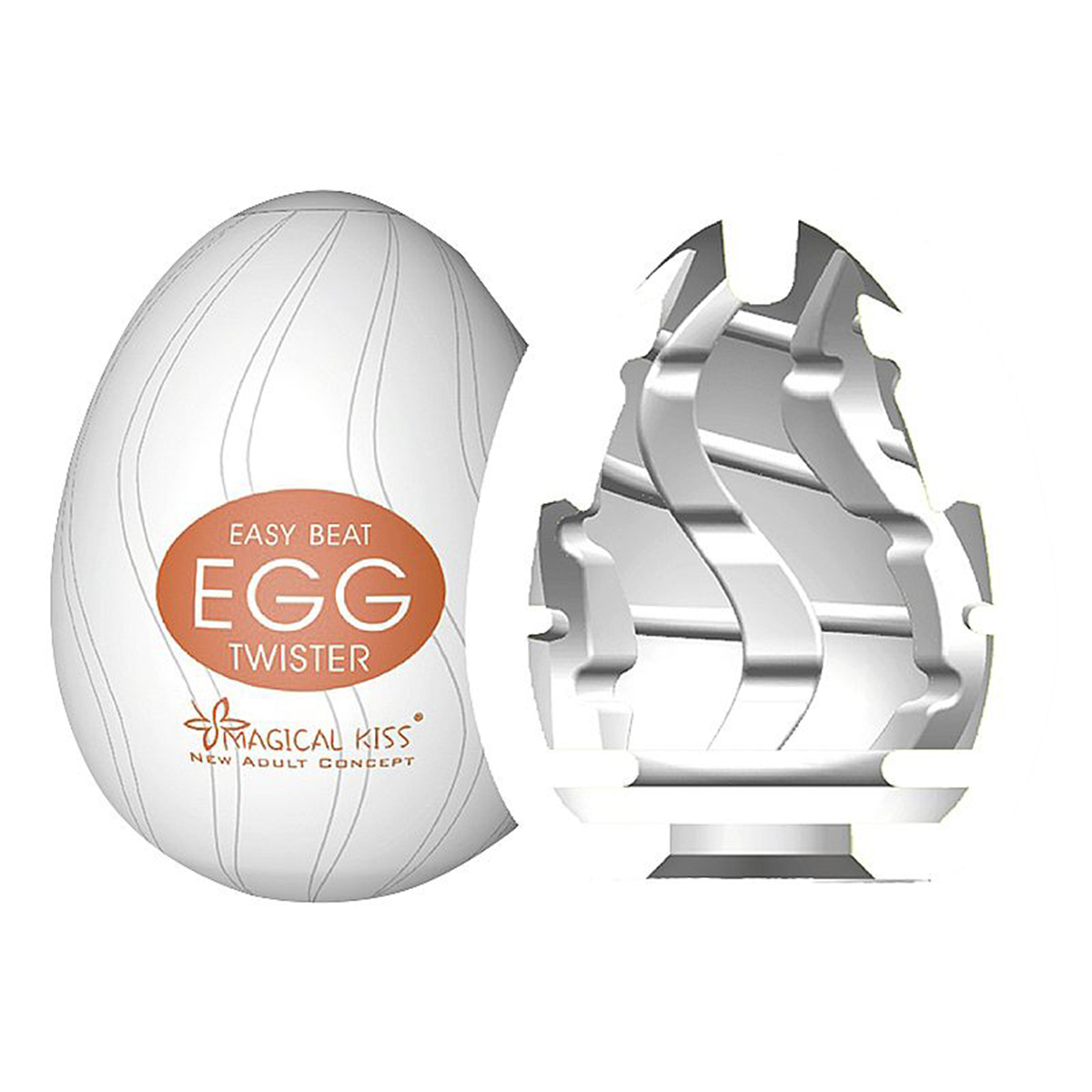 EGG Magical Kiss Masturbador Masculino Modelo:Clicker - Imagem 4