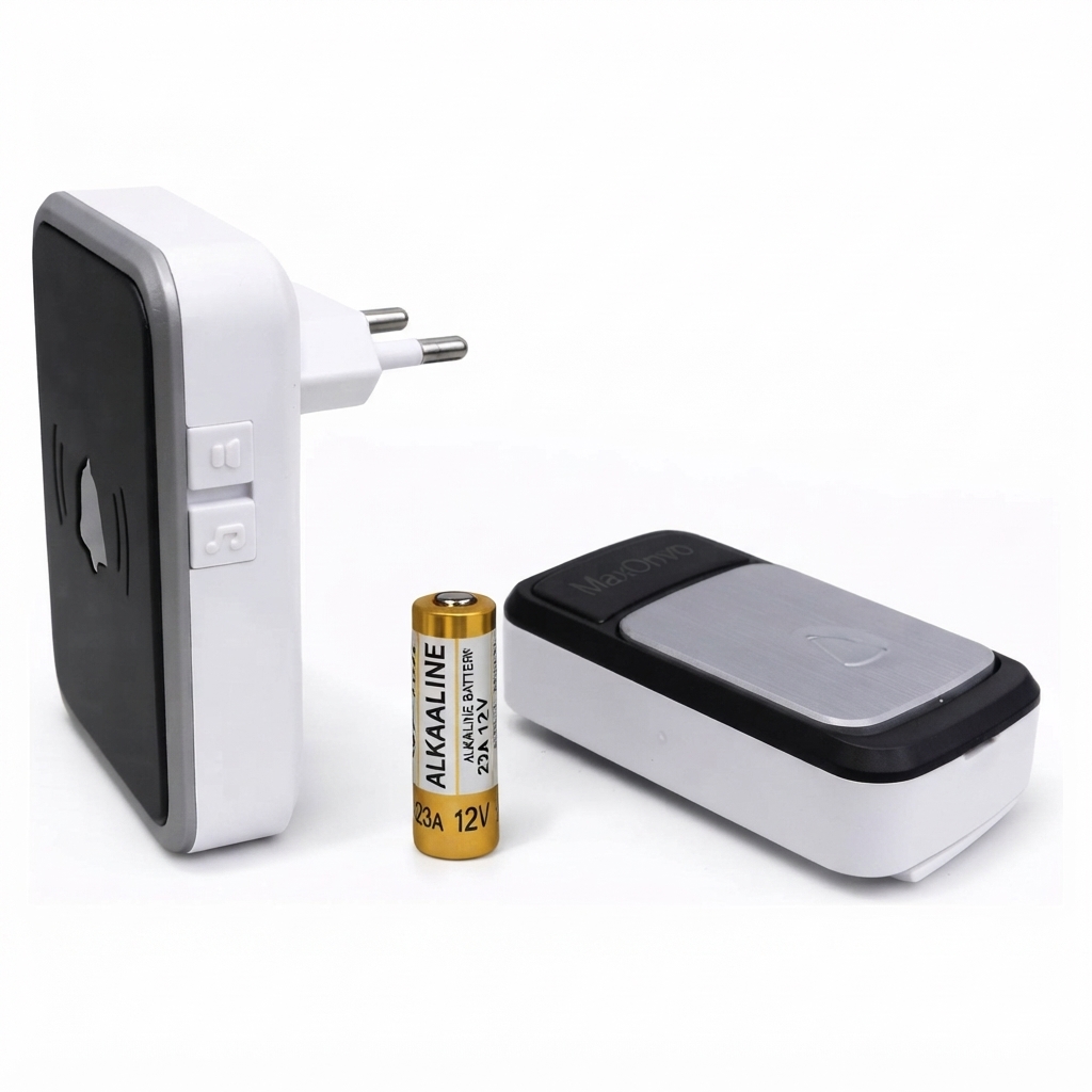 Campainha Residencial Sem Fio Wireless Tomada Bivolt - Imagem 5
