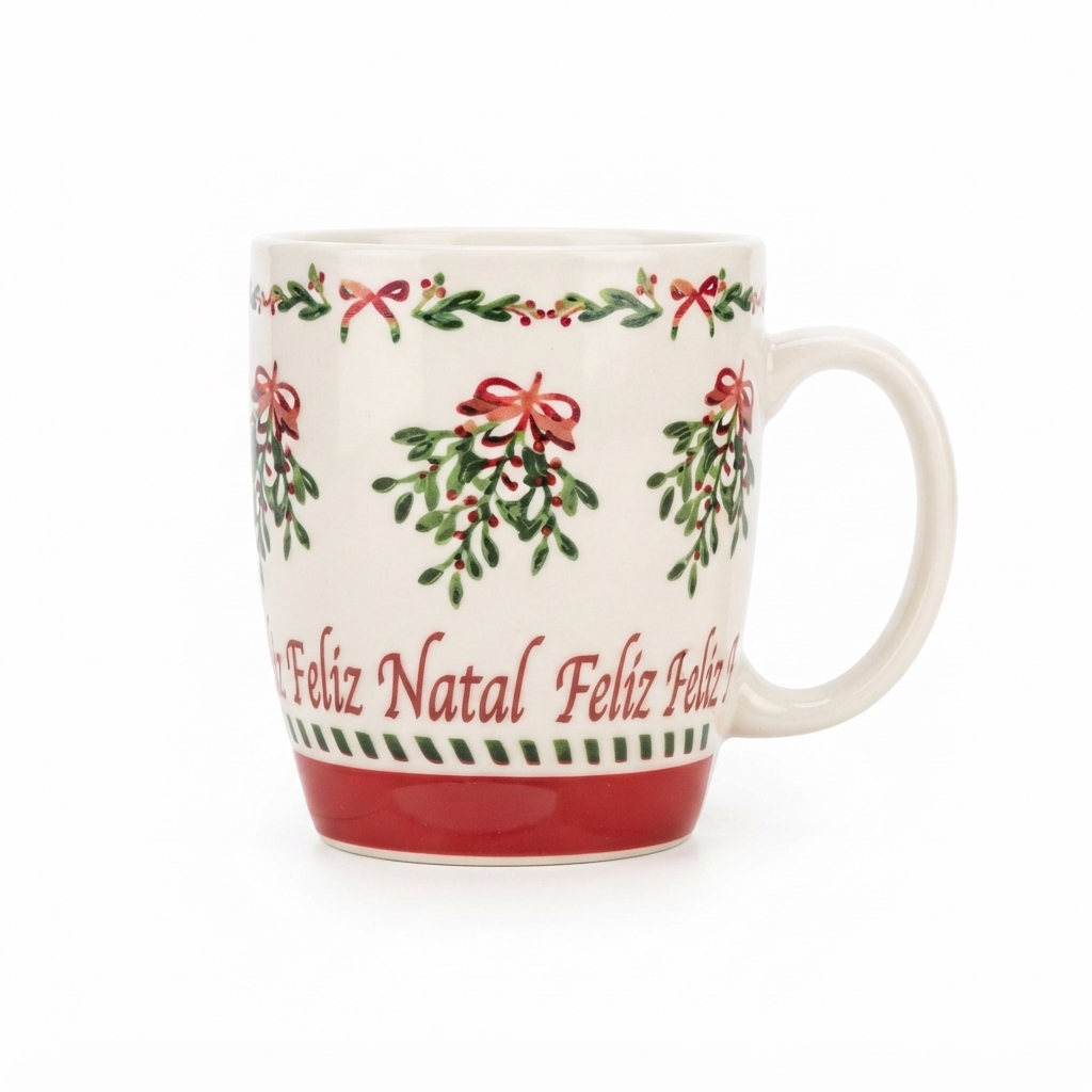 Kit Caneca Ursinho Pelúcia Presente Natalino Decoração Cor:Verde - Imagem 7