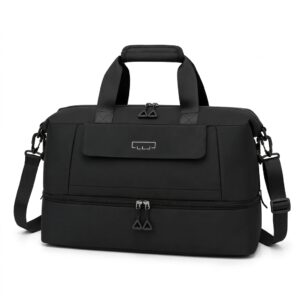 Bolsa Esportiva Transversal Impermeável Academia Viagem Cor:Preto