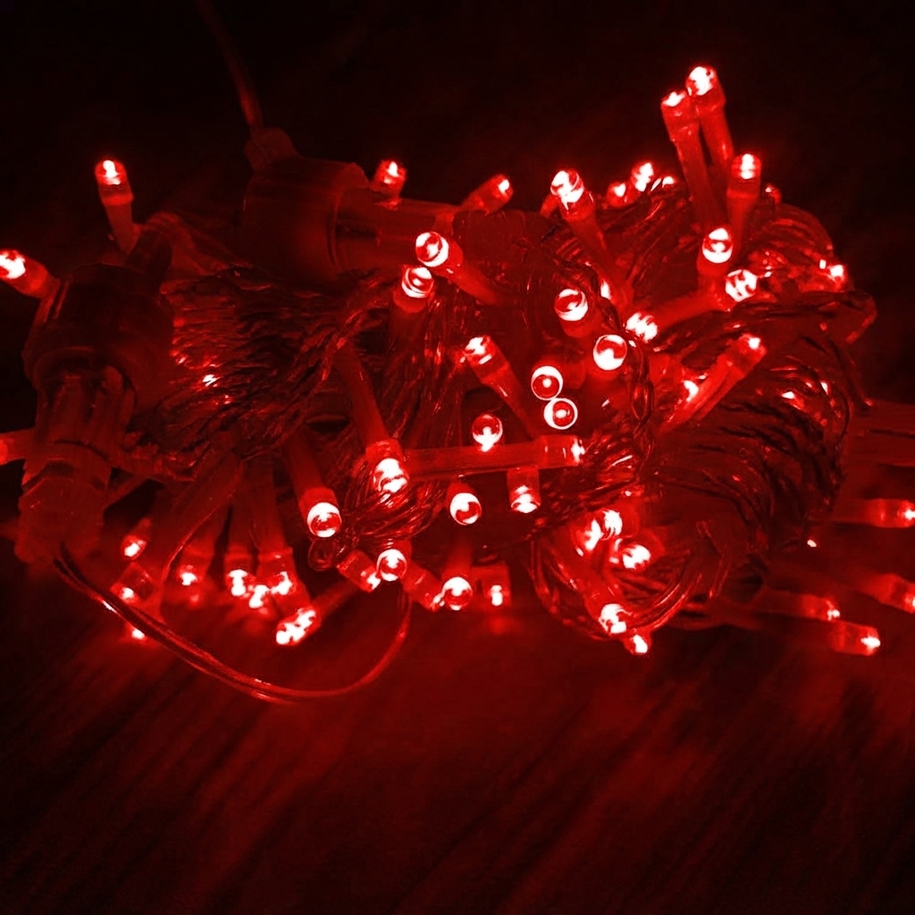 Pisca Pisca 100 LEDs 8 Funções Fio Transparente Decoração Cor:Colorido - Imagem 7